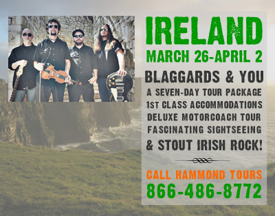 Blaggards Ireland Tour