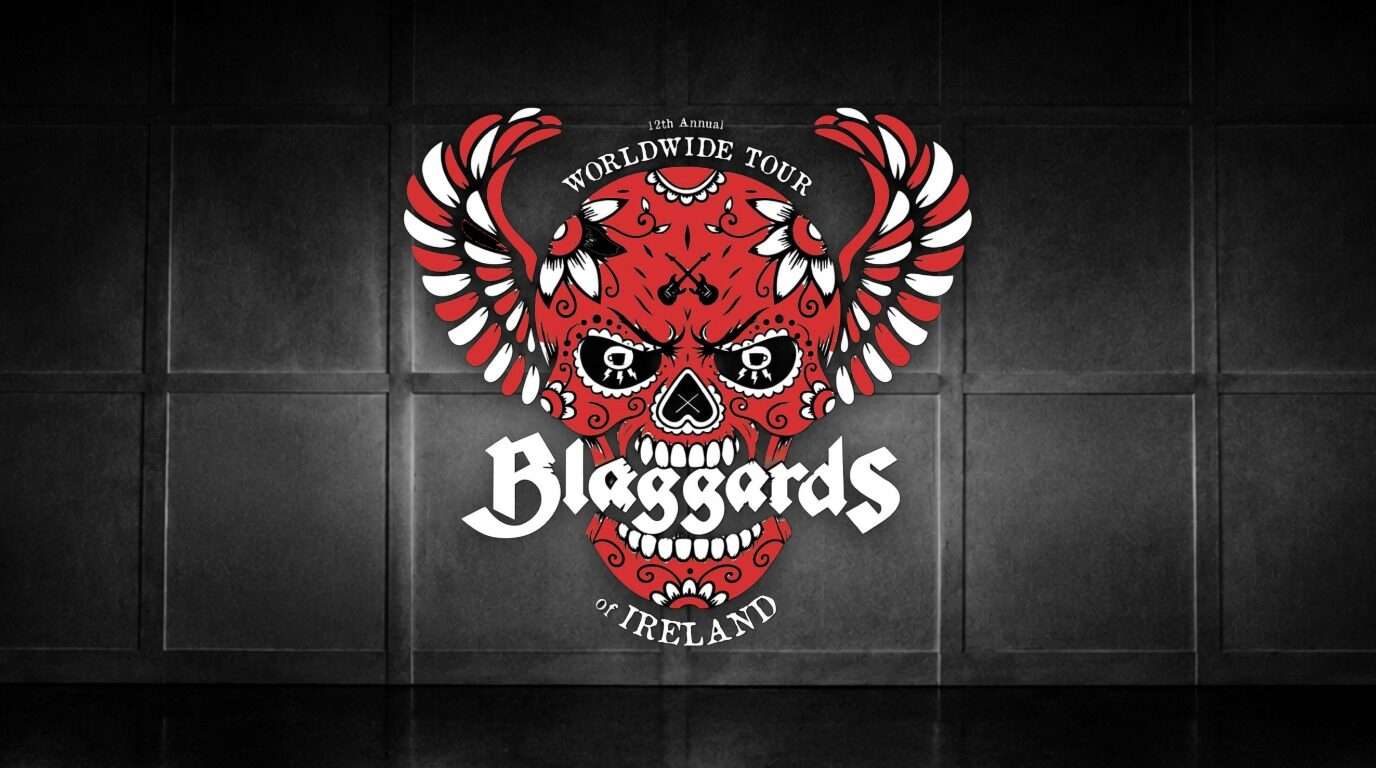 Blaggards ireland skull slider