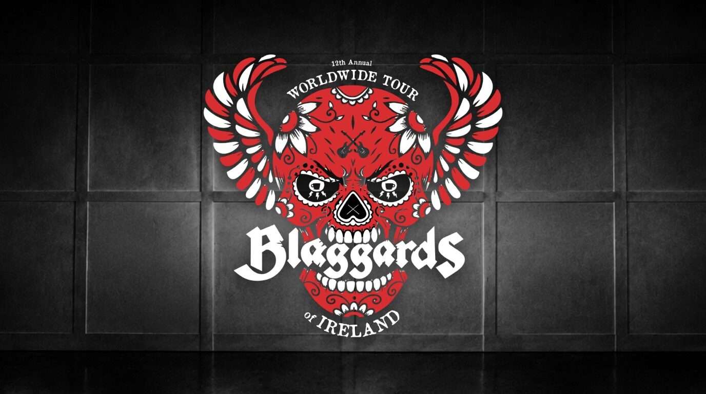 Blaggards ireland skull slider