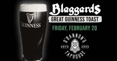 Great Guinness Toast at O’Bannon’s