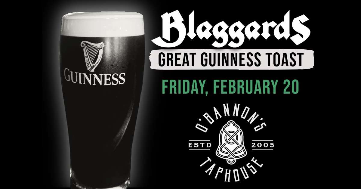 Great Guinness Toast at O’Bannon’s